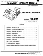 PR-45M internal printer service